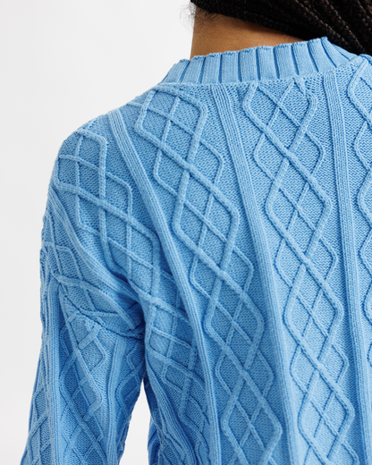 Cable Knit Crew
