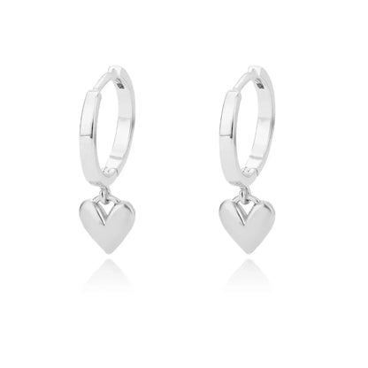 Circle Earrings For Women Vintage Punk Round Baroque Pearl Earrings Stainless Steel Circle Ear Clip Women Jewelry Gift Mujer