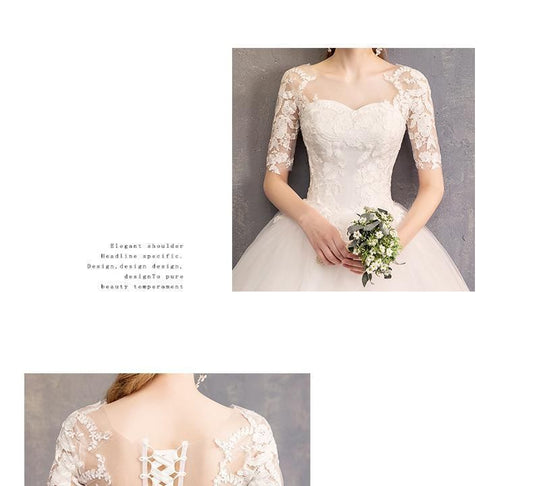 Sexy New Arrival Full Sleeve Beautiful Princess Ball Gown
