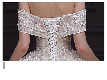 Luxury Sexy Wedding Dress Sweetheart Bridal Gown